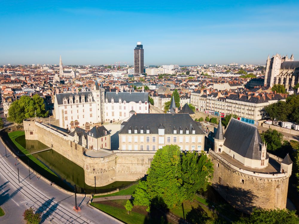 The Château des ducs de Bretagne in Nantes